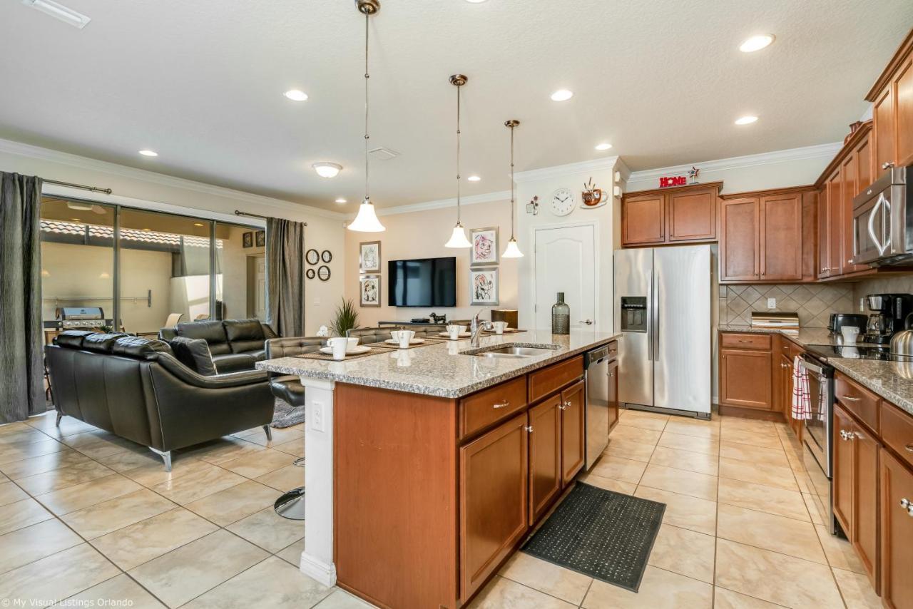 5-Bedroom Home With Private Pool -15 Mins From Disney- Orlando Exterior foto